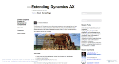 Desktop Screenshot of extendingdynamicsax.com