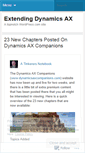 Mobile Screenshot of extendingdynamicsax.com